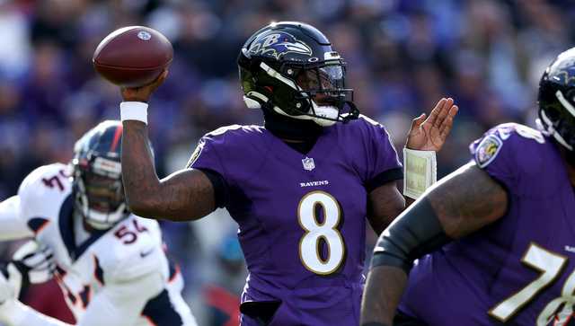 Lamar Jackson misses practice with injured ankle – KGET 17