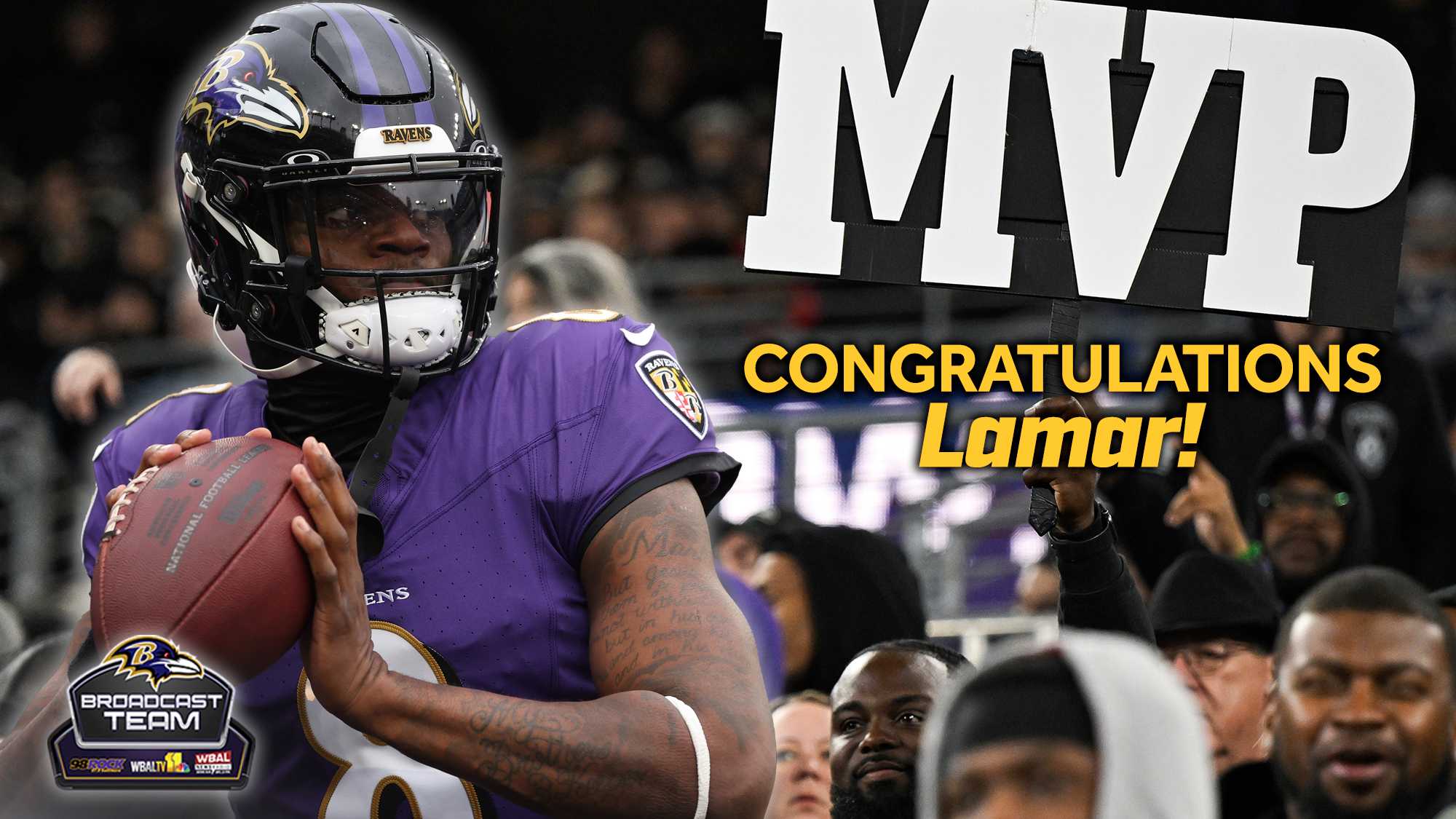 Lamar Jackson Wins Second MVP Award