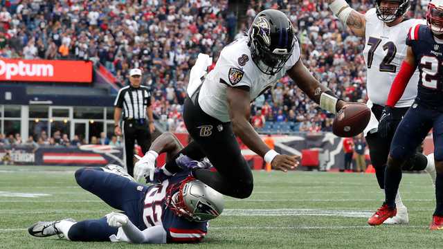 Turnovers doom Patriots as they drop home opener to Ravens