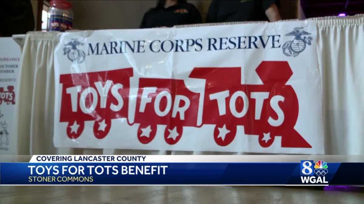 Lancaster Marines launched their annual toy drive for Toys for Tots