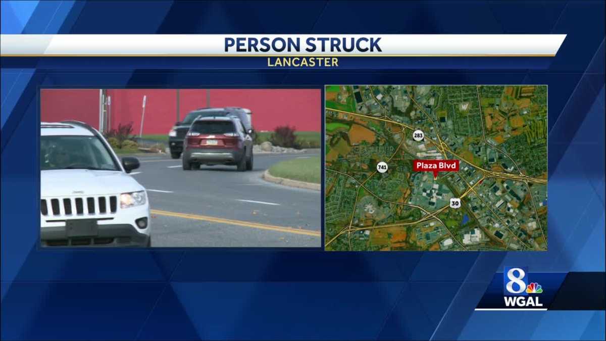 Pedestrian struck by vehicle