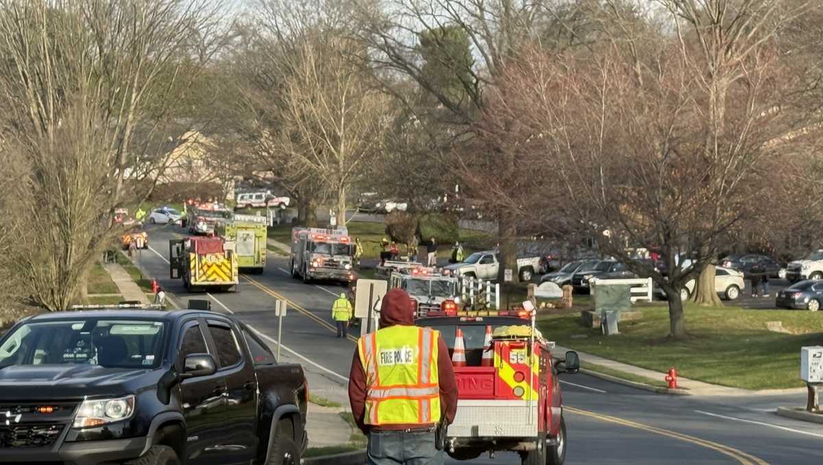 Fire at Lancaster County apartment complex