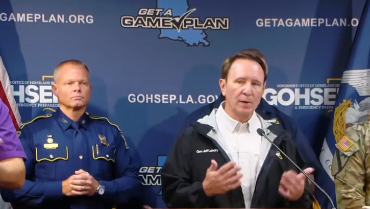 Louisiana governor issues state of emergency