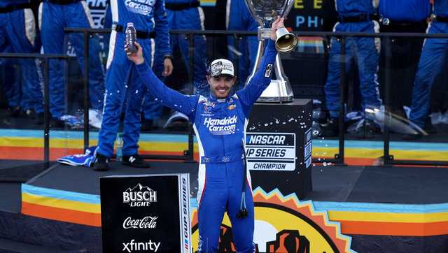 Kyle Larson wins second NASCAR championship