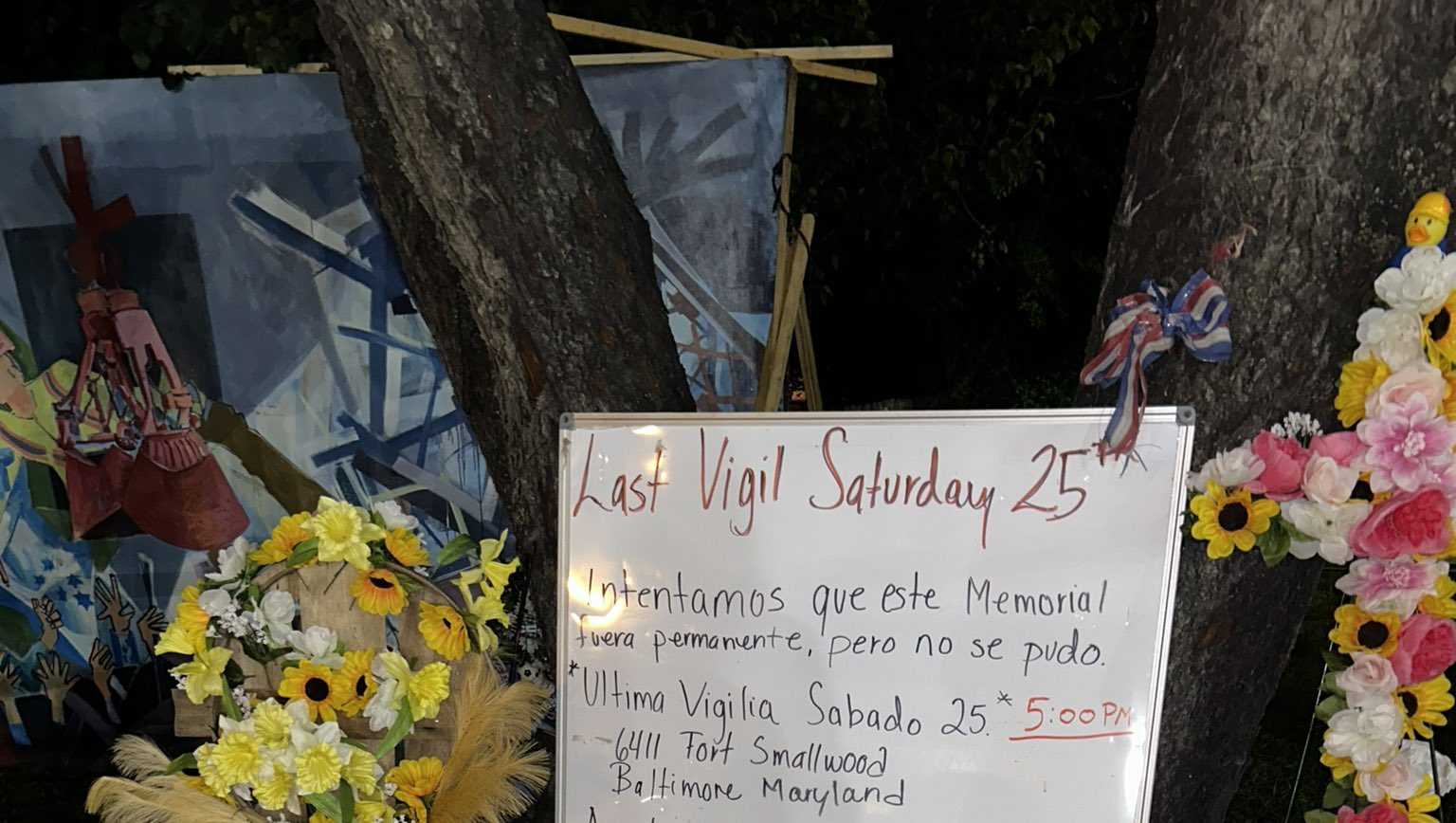 Last vigil to be held at Key Bridge Victims' Memorial - Vimarsana News