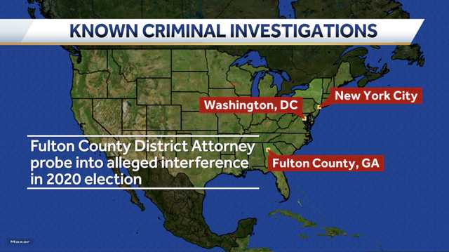 Get the Facts: Trump faces legal jeopardy from 3 known criminal probes - Vimarsana News