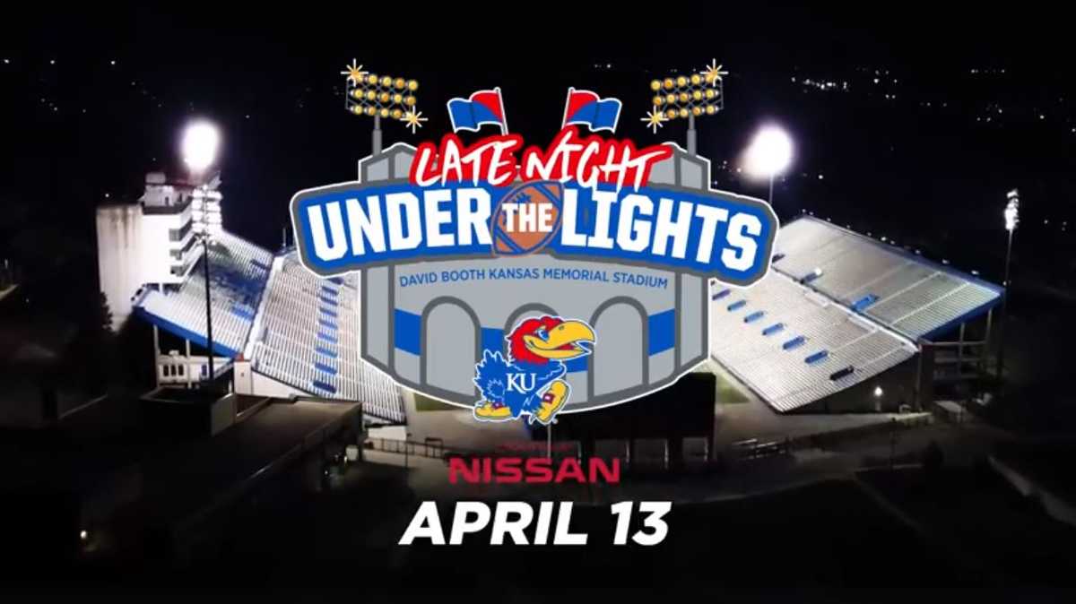 KU fans get pumped Late Night Under the Lights to celebrate Kansas