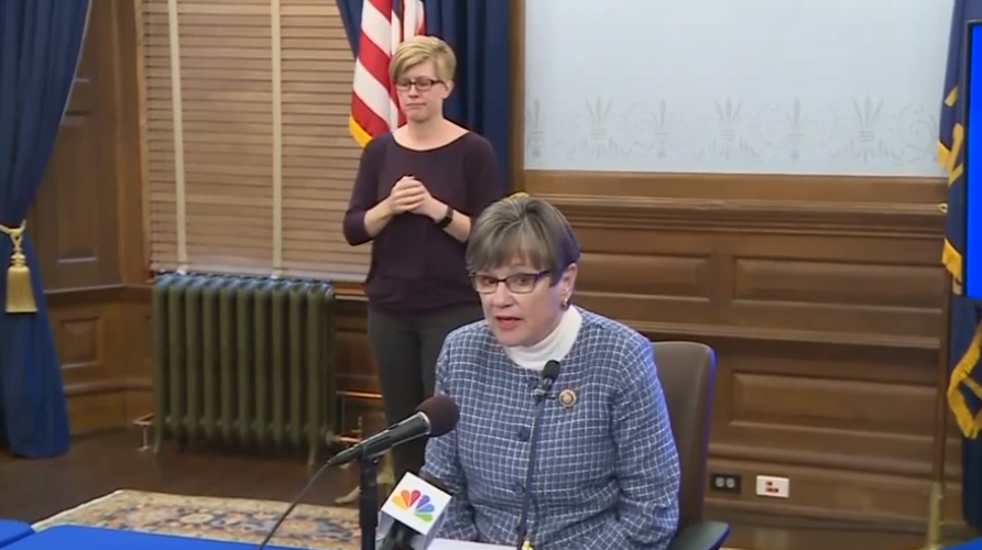 Kansas Gov. Laura Kelly issues 15-day disaster declaration