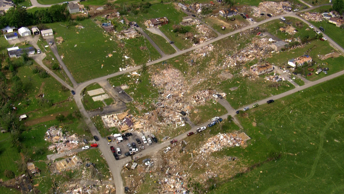 National Weather Service confirms at least EF-3 tornado damage in London, Kentucky