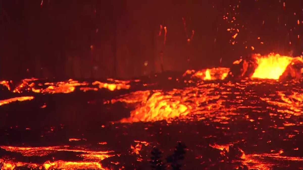 ‘Excited and scared’: Hawaii volcano spews huge cloud of ash