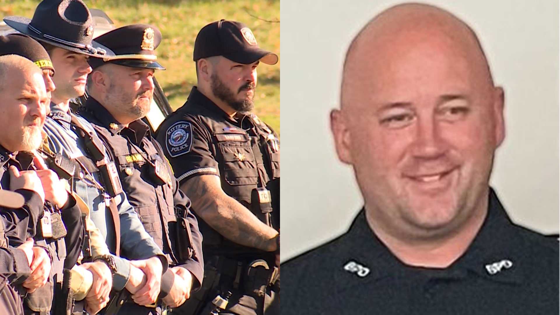 Fallen Biddeford police sergeant mourned by Maine law enforcement