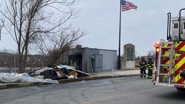 Fire near Falls Bridge in Lawrence under investigation - Vimarsana News