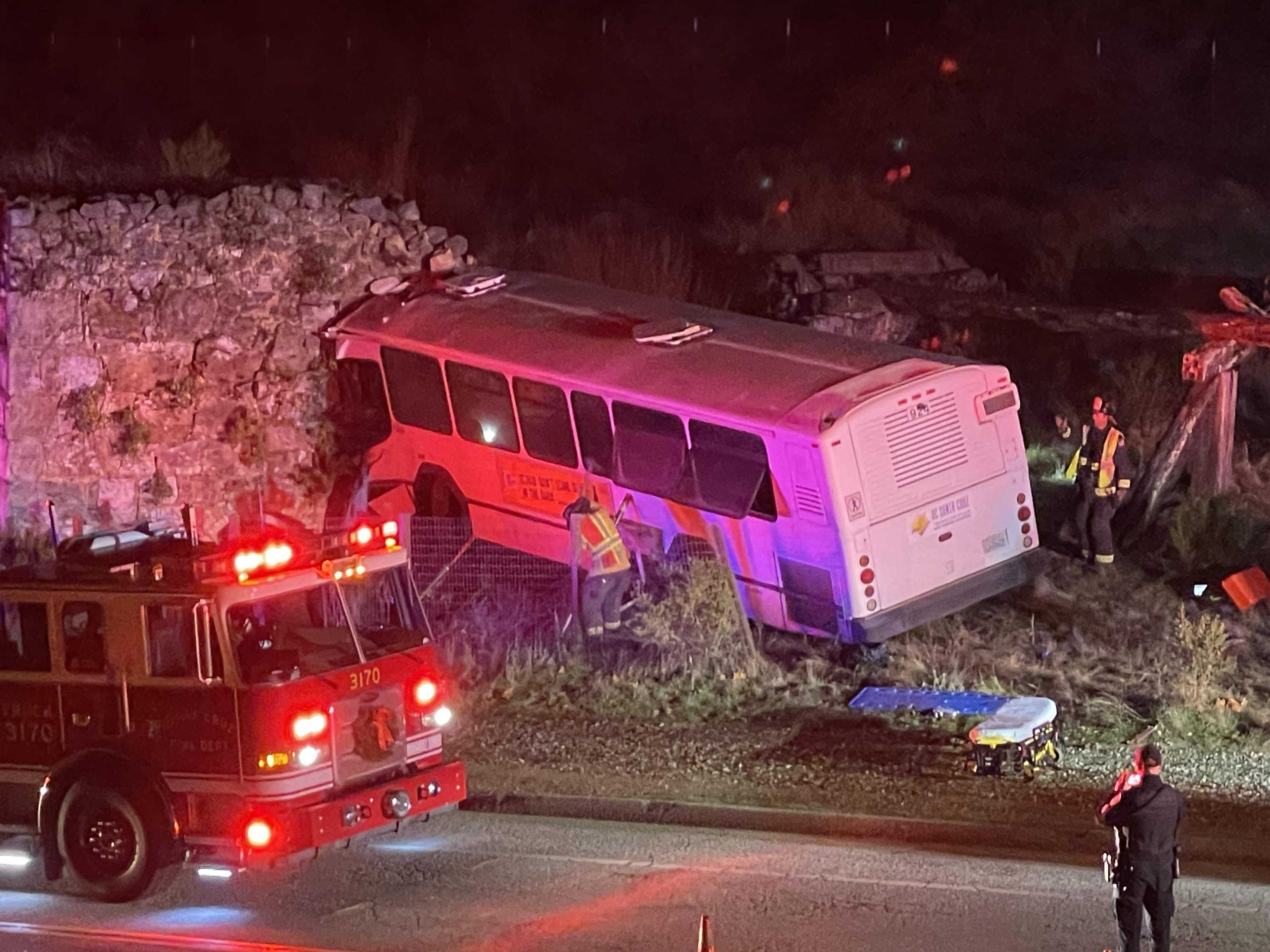 University of California Santa Cruz bus crash update