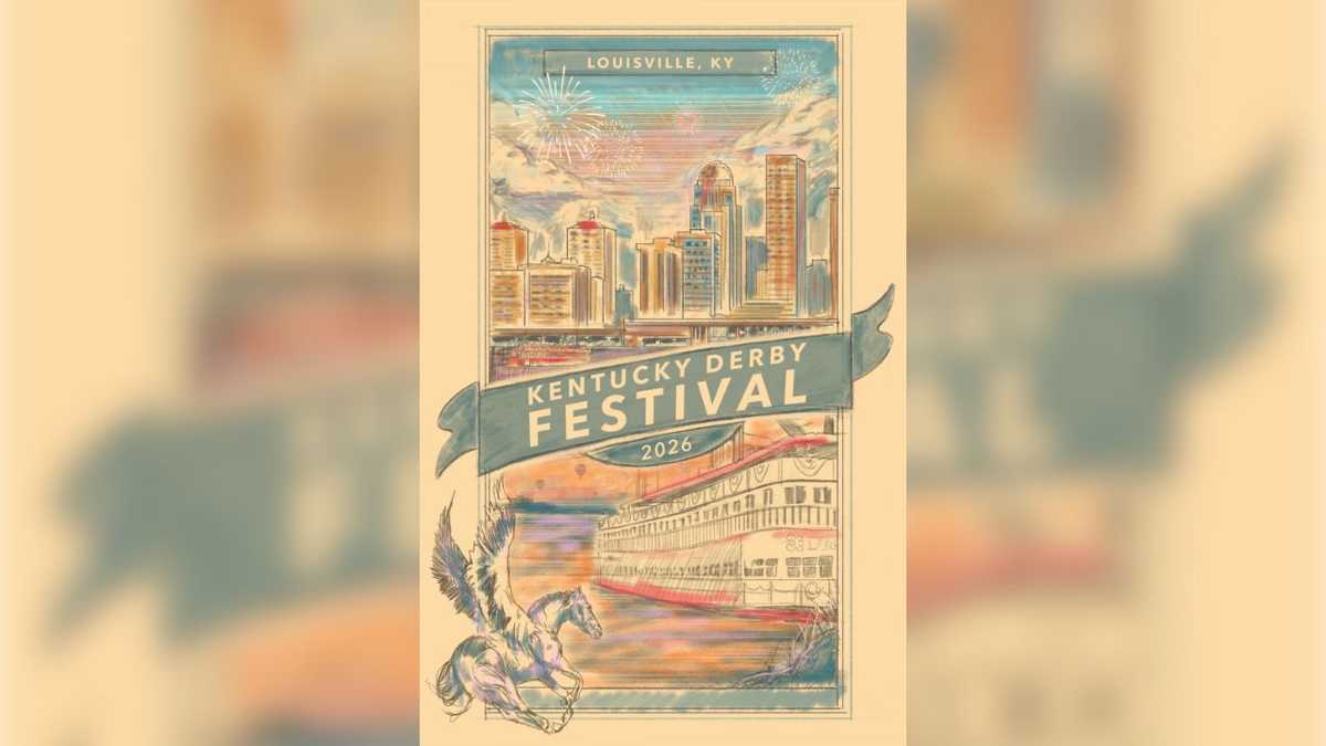 Kentucky Derby Festival unveils 2026 event poster