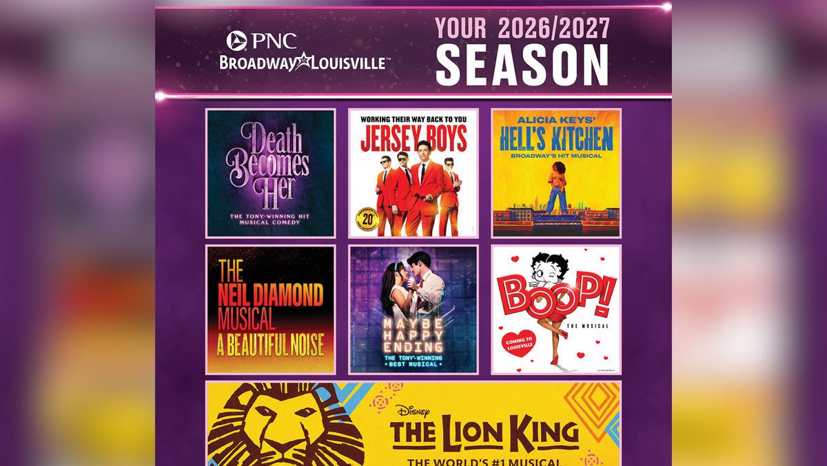 PNC Broadway in Louisville announces star-studded 2026–2027 season - WLKY