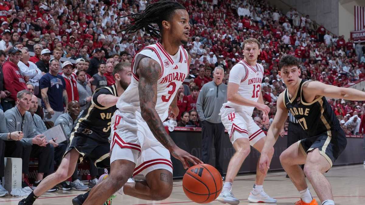 Indiana beats rival No. 12 Purdue in Big Ten showdown