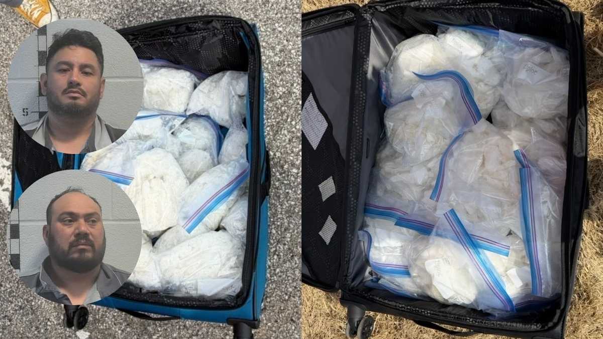 2 arrested after 100 pound of meth seized during Shelbyville traffic stop