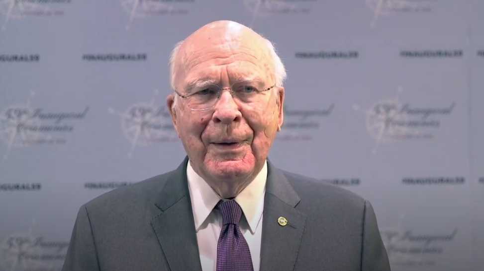 'Congratulations': Leahy releases video message welcoming Biden, Harris