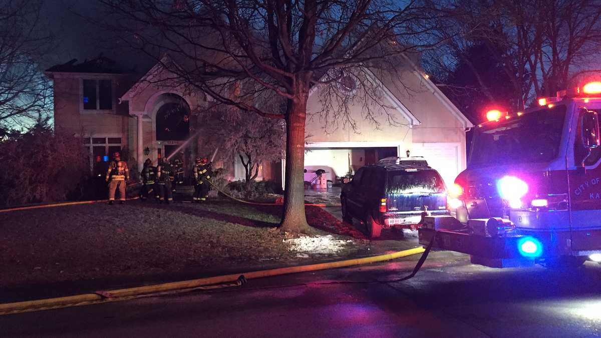 Leawood fire department called to battle massive house fire in the ...