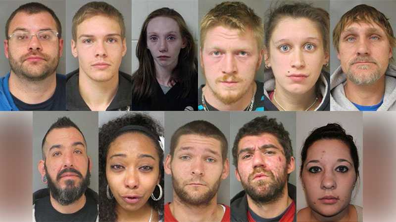 11 suspected heroin, fentanyl dealers arrested in Lebanon sweep