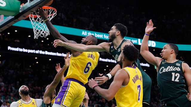 Celtics defeat Lakers in OT after controversial non-call - Vimarsana News