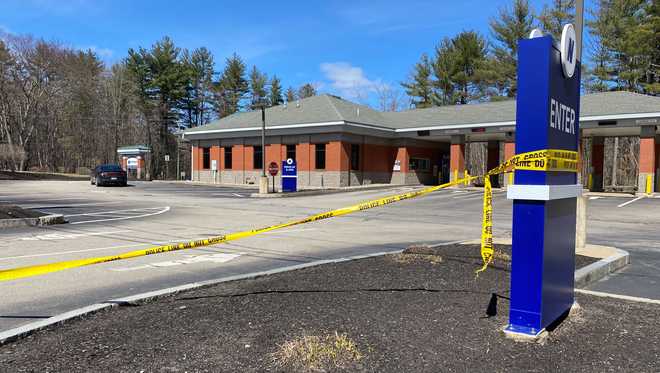 The Northeast Credit Union in Lee was robbed Tuesday morning.