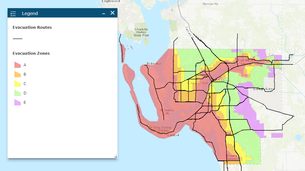Shelters open in Southwest Florida - Lee County Evacuation 67040f90bacc4 