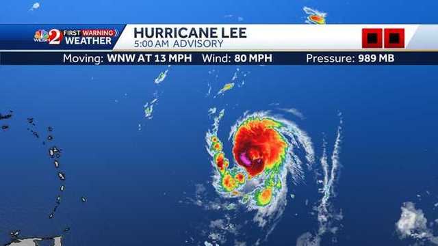 Hurricane Lee update: Spaghetti models and path - Vimarsana News