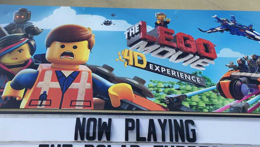 "The Lego Movie 4-D Experience" at Kennywood Park.