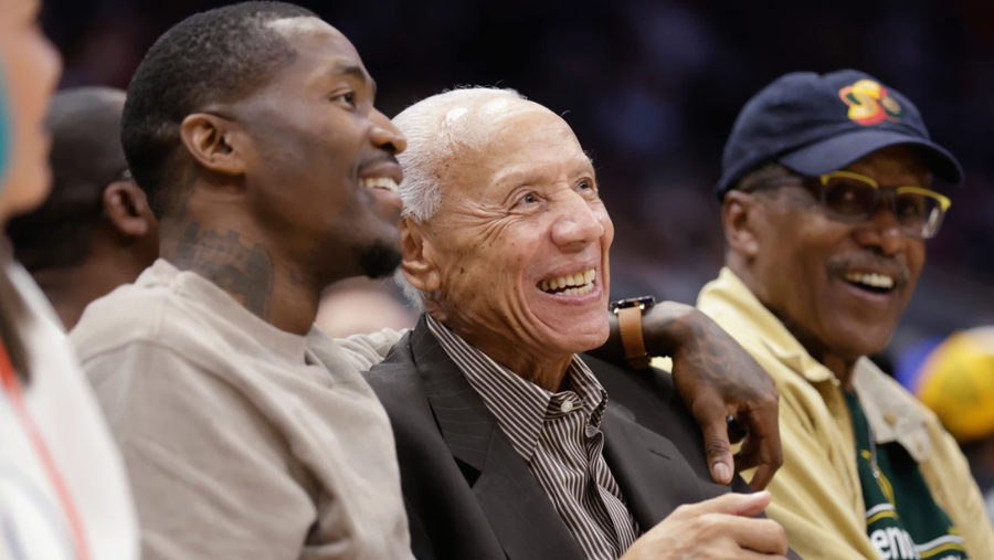Hall of Famer Lenny Wilkens, who coached the most games in NBA history