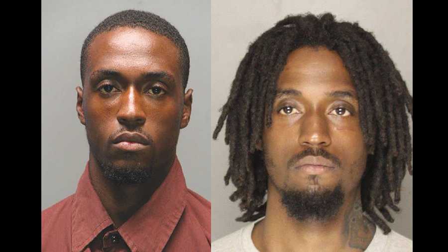 Lester Jackson, as seen in his U.S. Marshals' Most Wanted photo (left) and in a new mug shot after his arrest (right).
