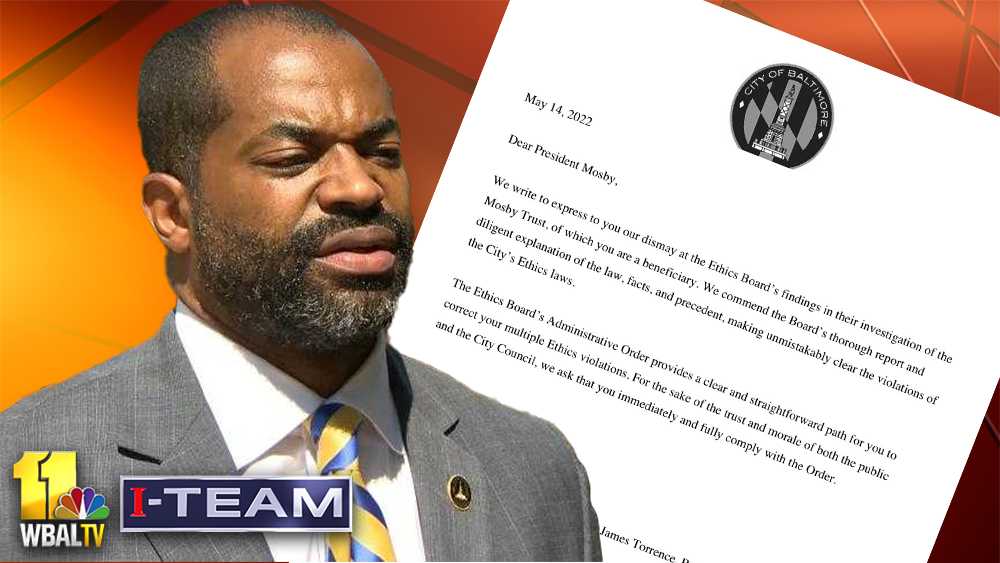 Nick Mosby Says He'll Comply With Ethics Board's Requests