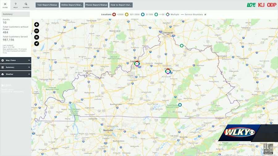 Lg E Ku Unveil Upgraded Power Outage Map For Customers