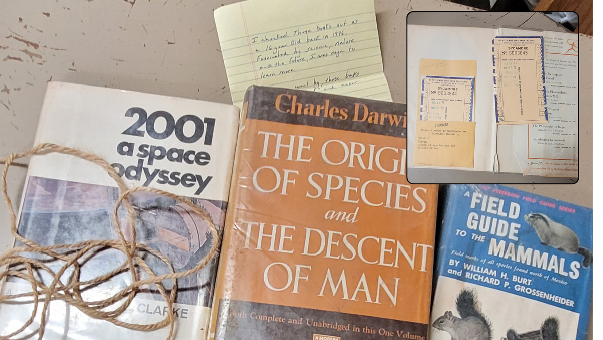 'It's time to return': Long-lost library books found and returned after five decades
