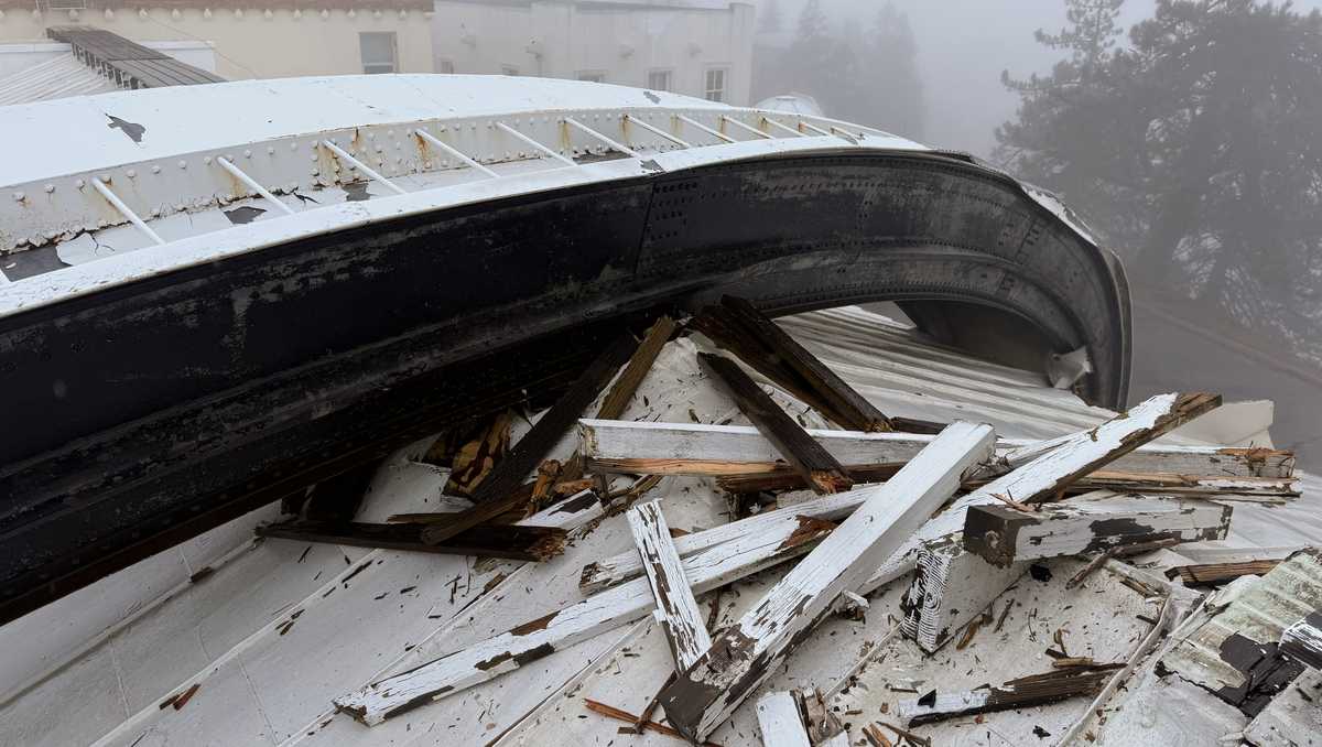UCSC reports major dome damage at Lick Observatory after 114 mph gusts