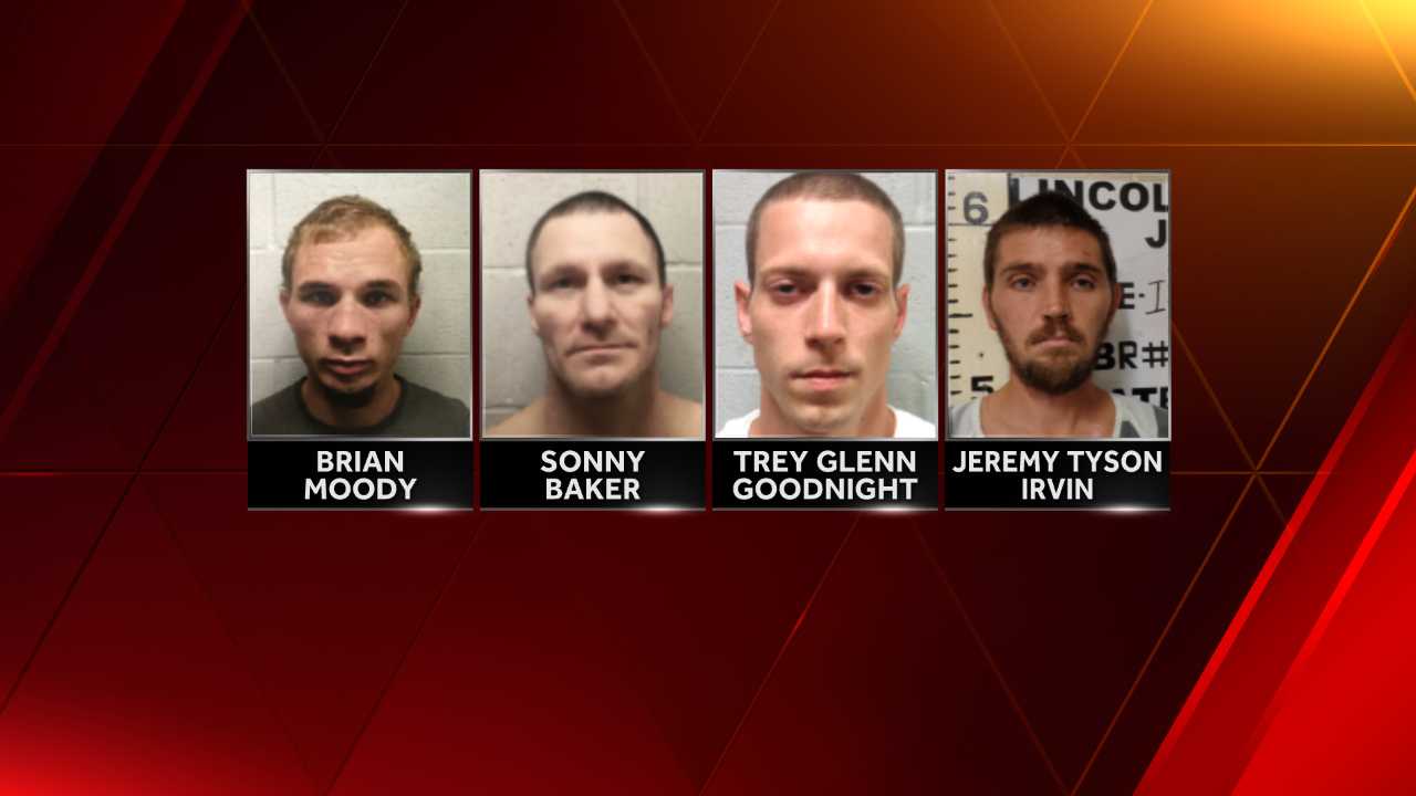 Four Inmates Escape From Lincoln County Jail