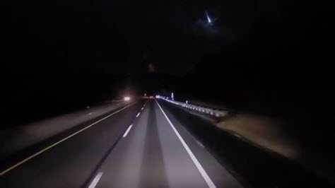 Flash in dark sky was probably random meteor, expert says