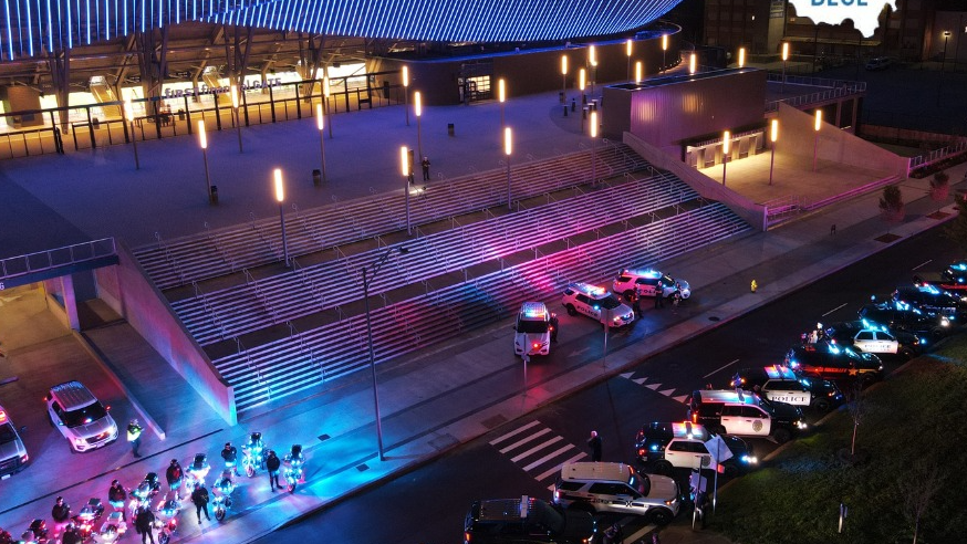 Light Ohio Blue caravan travels around Cincinnati to kick off Police Memorial Week - Vimarsana News