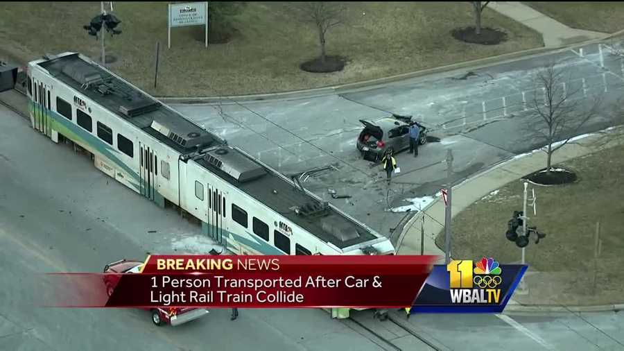 Breaking Emergency Crews Responding To Light Rail Crash In Baltimore Wbff