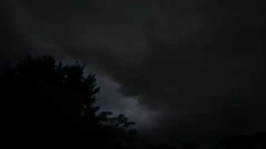 dark stormy night sky