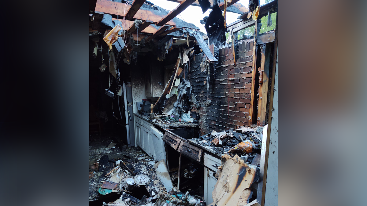 Lightning strikes Ozark home, destroying it