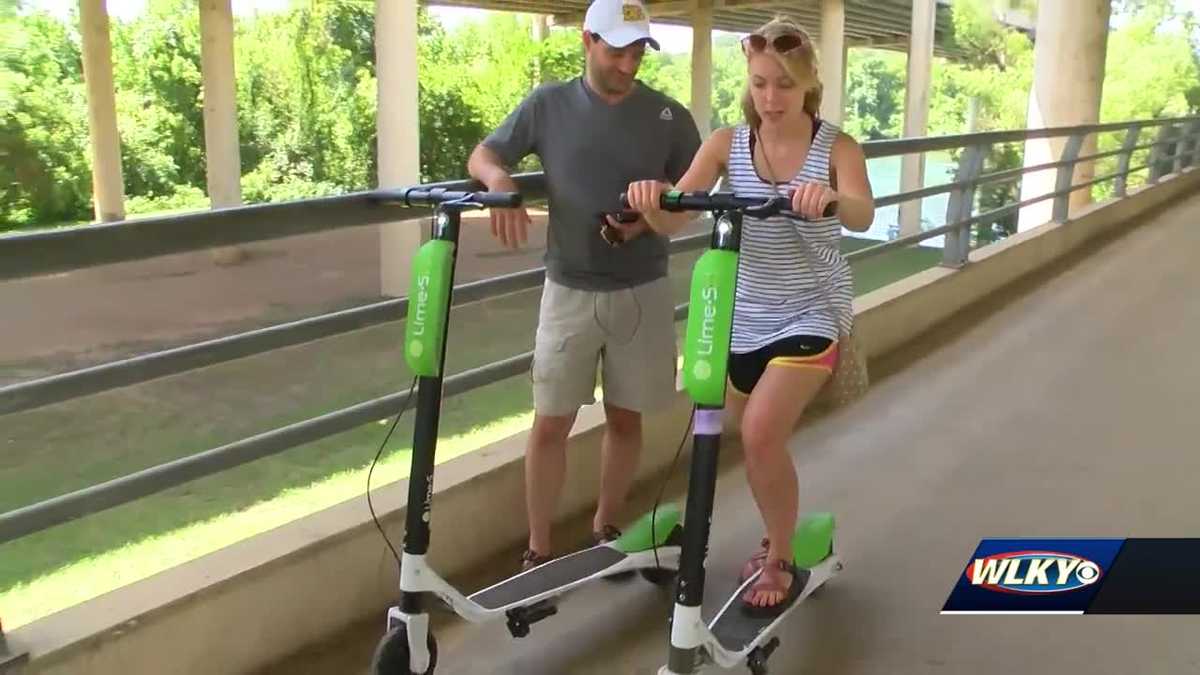 Lime brings electric scooter rental service to Louisville