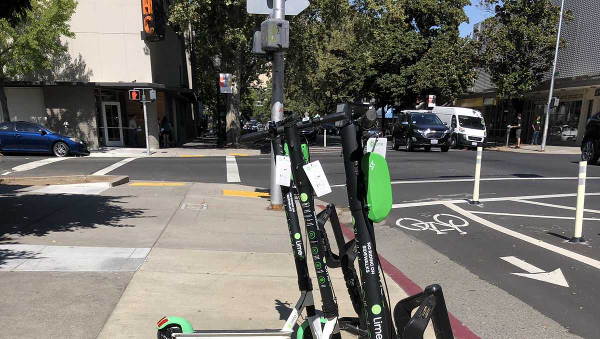 Lime electric scooters roll into Sacramento