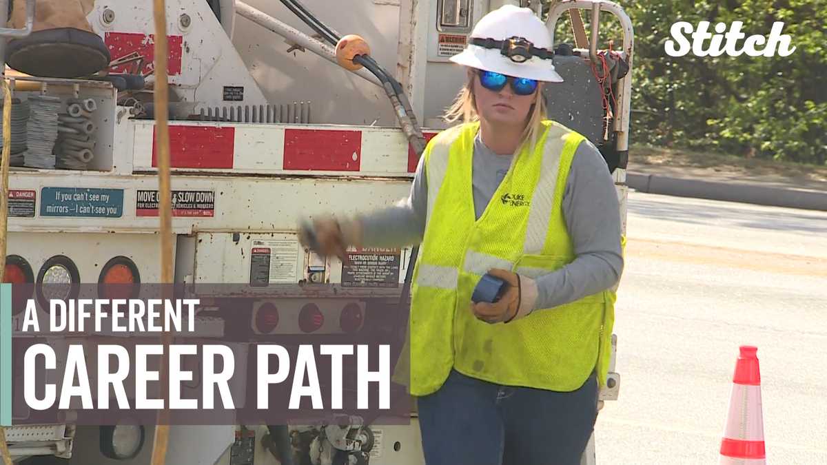 'Women don't know it's an option': Female lineman hopes more girls