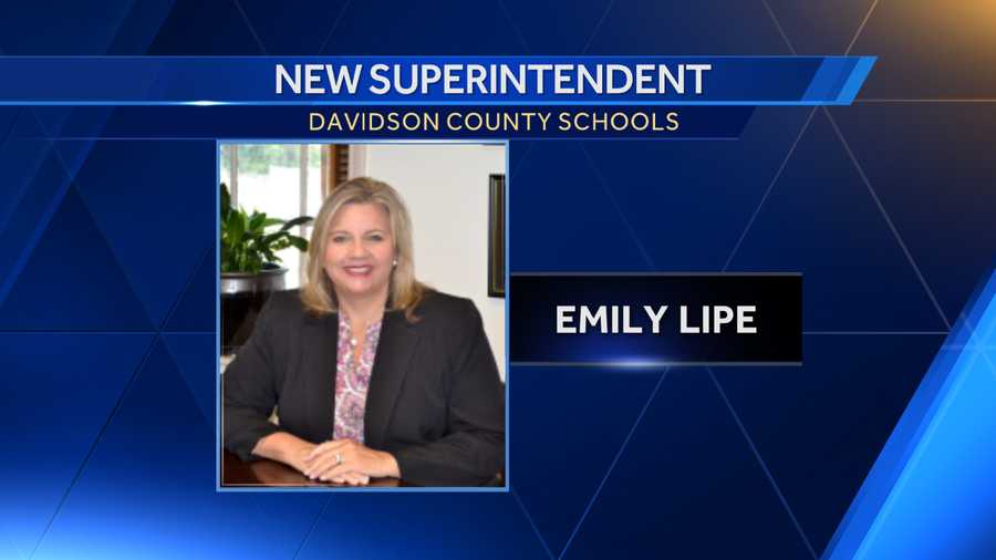 Dr. Emily Lipe named new superintendent of Davidson County Schools