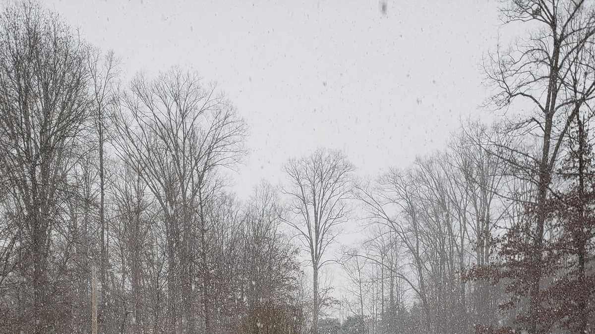 North Carolina Send your winter weather photos and videos
