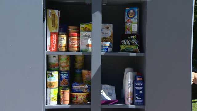 Little Free Pantry In Mount Airy Helping Neighbors In Need