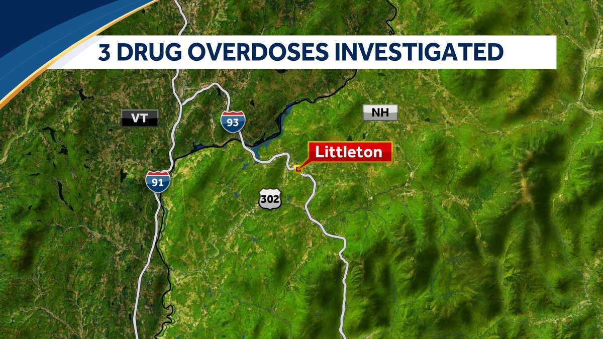Littleton, New Hampshire drug overdoses 3 found dead