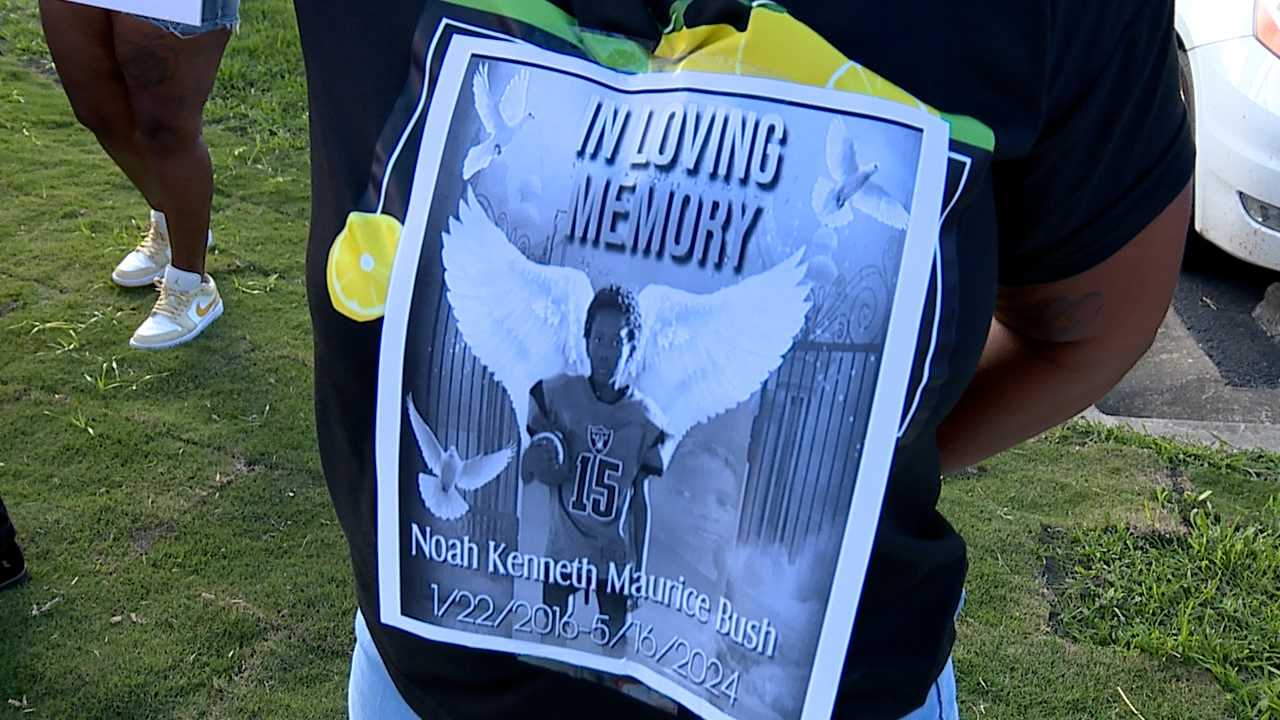 Hundreds of Wayne County residents protest the death of Noah Bush - Vimarsana News
