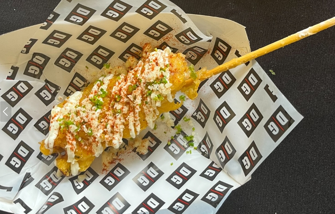 Destination Grill Lobster Corn Dogs